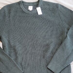 GAP Men's Charcoal Crewneck Sweater